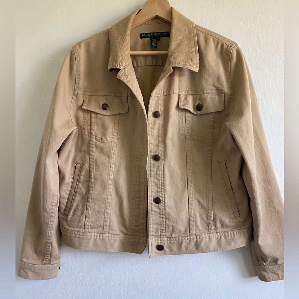 Lauren Ralph Lauren Tan Utility Jacket
